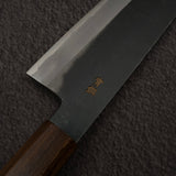 하츠코코로 아오사기 청2강 쿠로우치 산토쿠(다용도칼) 180mm 블랙 차카테
