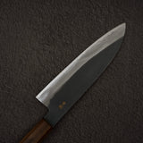 하츠코코로 아오사기 청2강 쿠로우치 산토쿠(다용도칼) 180mm 블랙 차카테