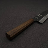 하츠코코로 아오사기 청2강 쿠로우치 산토쿠(다용도칼) 180mm 블랙 차카테