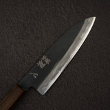하츠코코로 아오사기 청2강 쿠로우치 산토쿠(다용도칼) 180mm 블랙 차카테
