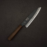 하츠코코로 아오사기 청2강 쿠로우치 산토쿠(다용도칼) 180mm 블랙 차카테