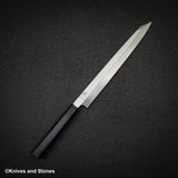 하츠코코로 FAXR2 분말강 K팁 야나기바(사시미칼) 270mm 경면 에보니 핸들