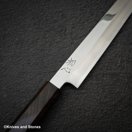 하츠코코로 FAXR2 분말강 K팁 야나기바(사시미칼) 270mm 경면 에보니 핸들