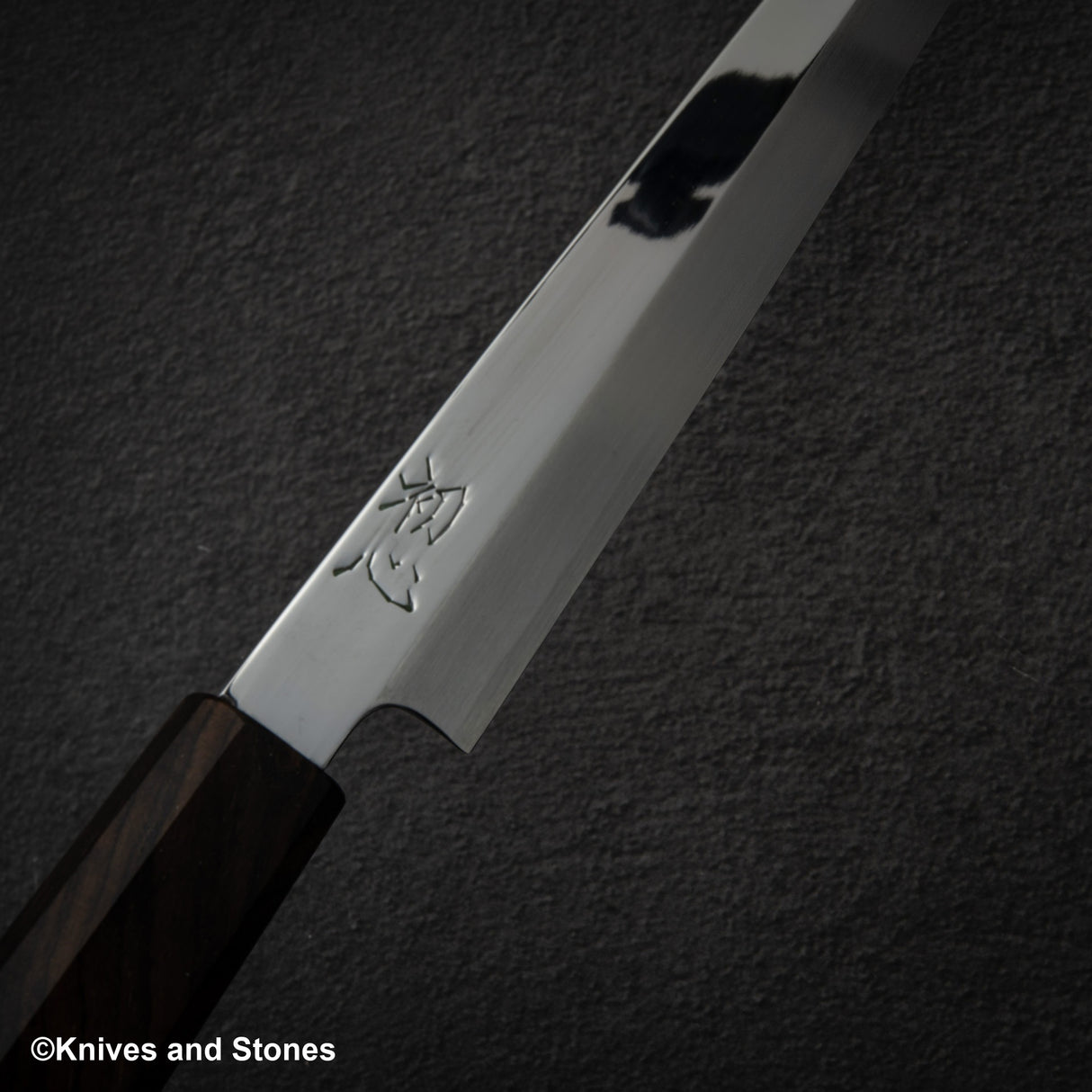 하츠코코로 FAXR2 분말강 K팁 야나기바(사시미칼) 270mm 경면 에보니 핸들