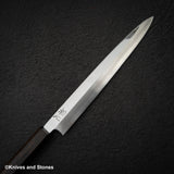 Hatsukokoro FAXR2 Powdered Steel Yanagiba 240mm Mirror Polish Ebony