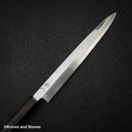 하츠코코로 FAXR2 분말강 야나기바(사시미칼) 240mm 경면 에보니 핸들