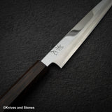 Hatsukokoro FAXR2 Powdered Steel Yanagiba 240mm Mirror Polish Ebony
