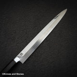 Hatsukokoro FAXR2 Powdered Steel Yanagiba 270mm Mirror Polish Ebony