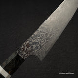 하츠코코로 긴가 ATS34 다마스커스 페티 150mm