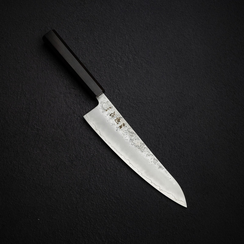 하츠코코로 긴레이 은삼강 나시지 규토(셰프나이프) 210mm 에보니 핸들