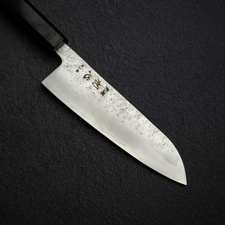 하츠코코로 긴레이 은삼강 나시지 산토쿠(다용도칼) 175mm 에보니 핸들