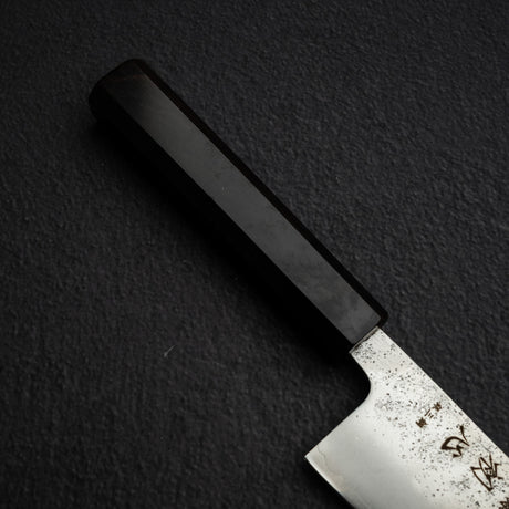하츠코코로 긴레이 은삼강 나시지 산토쿠(다용도칼) 175mm 에보니 핸들