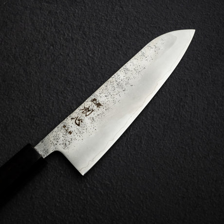 하츠코코로 긴레이 은삼강 나시지 산토쿠(다용도칼) 175mm 에보니 핸들