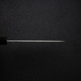 Hatsukokoro Ginrei Ginsan Small Gyuto / Tall Petty 150mm Nashiji Ebony