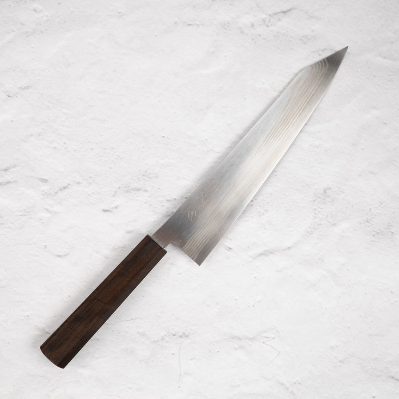 하츠코코로 긴소우 은삼강 니켈 다마스커스 K팁 규토(셰프나이프) 240mm