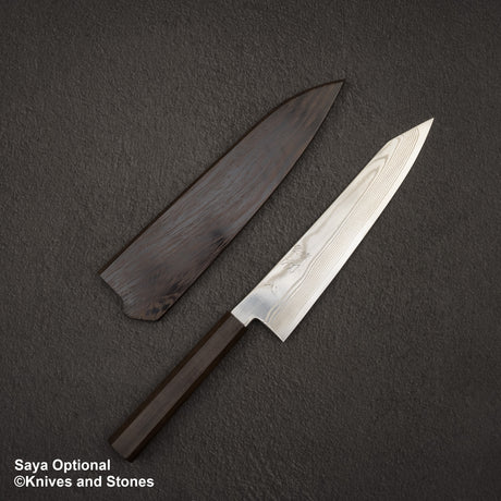 Hatsukokoro Ginso Ginsan Nickel Damascus K-tip Gyuto 210mm