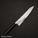 하츠코코로 하야부사 ATS34 다마스커스 K팁 규토(셰프나이프) 240mm