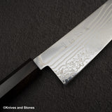 하츠코코로 하야부사 ATS34 다마스커스 K팁 규토(셰프나이프) 240mm
