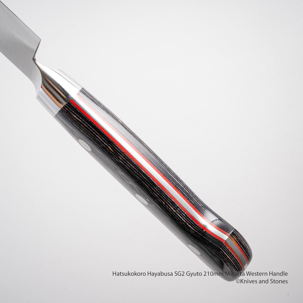 하츠코코로 하야부사 SG2 규토(셰프나이프) 210mm 마이카르타 웨스턴핸들