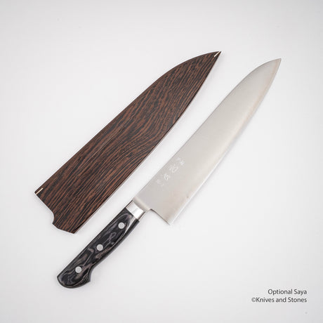 하츠코코로 하야부사 SG2 규토(셰프나이프) 240mm 마이카르타 웨스턴핸들