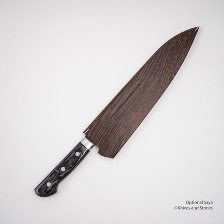하츠코코로 하야부사 SG2 규토(셰프나이프) 240mm 마이카르타 웨스턴핸들