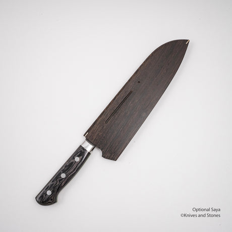 하츠코코로 하야부사 SG2 산토쿠(다용도칼) 180mm 마이카르타 웨스턴핸들
