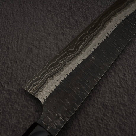하츠코코로 이타다키 청2강 백2강 듀얼코어 다마스커스 츠치메 규토(셰프나이프) 240mm