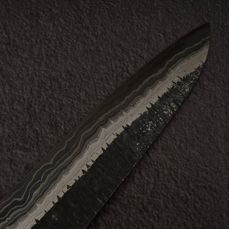 하츠코코로 이타다키 청2강 백2강 듀얼코어 다마스커스 츠치메 규토(셰프나이프) 240mm