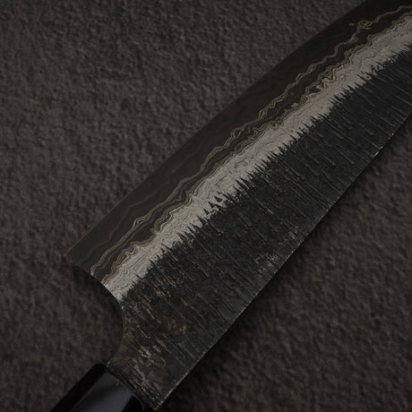 하츠코코로 이타다키 청2강 백2강 듀얼코어 다마스커스 츠치메 산토쿠(다용도칼) 170mm