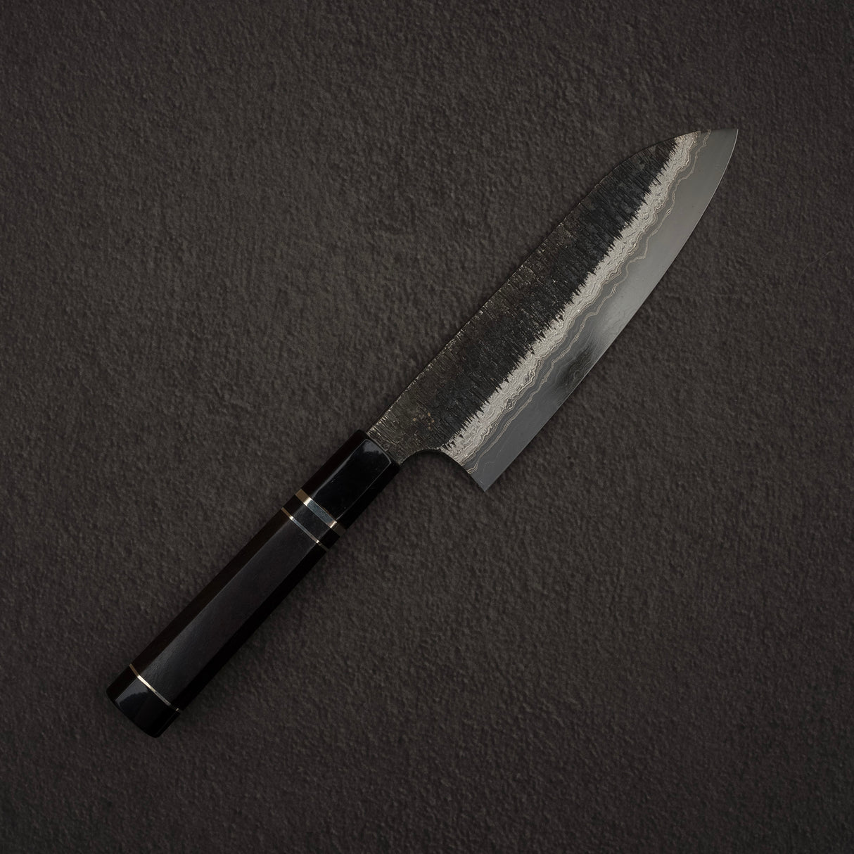 하츠코코로 이타다키 청2강 백2강 듀얼코어 다마스커스 츠치메 산토쿠(다용도칼) 170mm