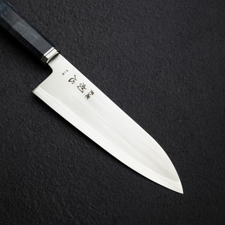 하츠코코로 카이진 청2강 미가키 산토쿠(다용도칼) 175mm 컬리 메이플 핸들