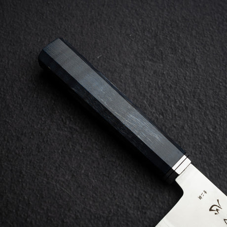 하츠코코로 카이진 청2강 미가키 산토쿠(다용도칼) 175mm 컬리 메이플 핸들