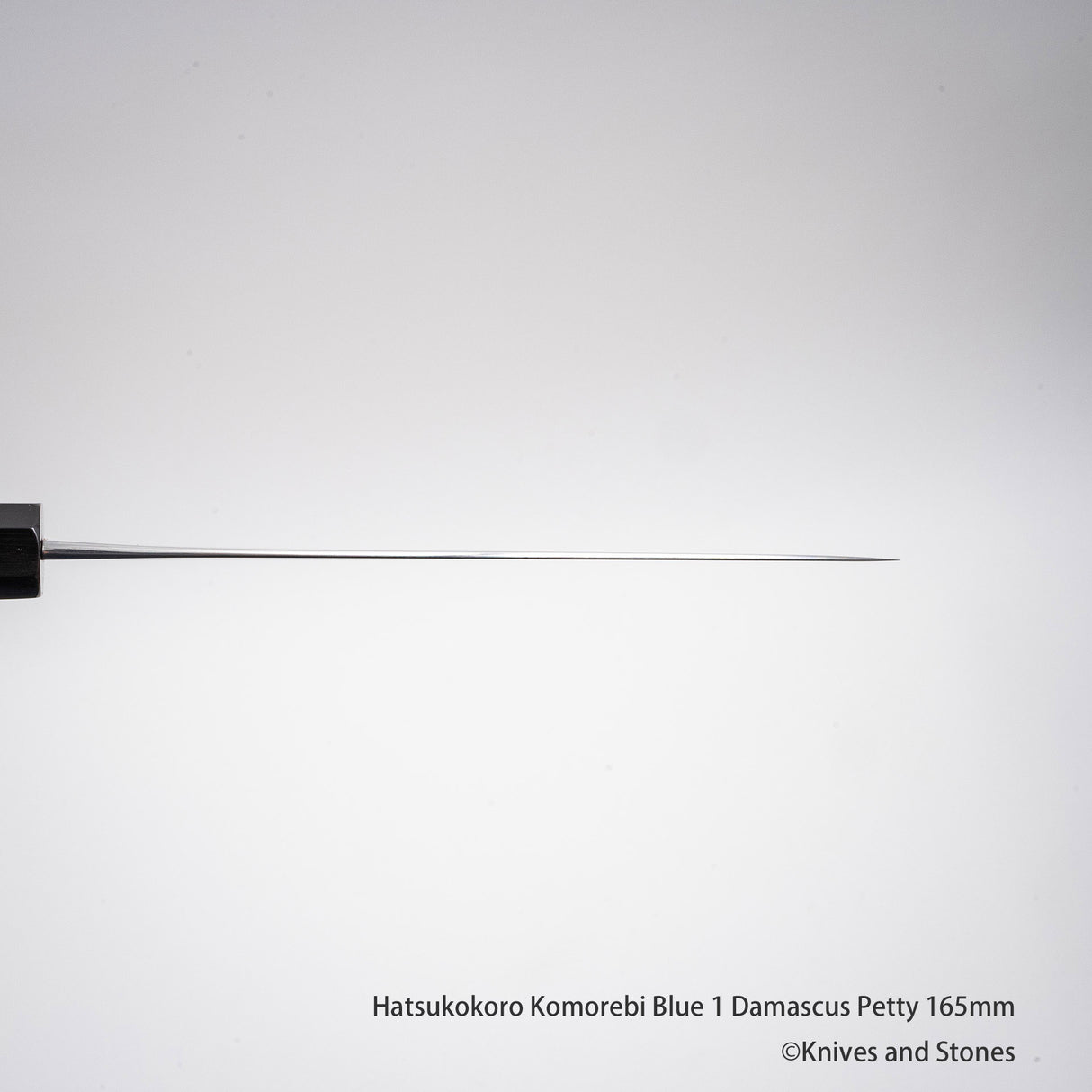 하츠코코로 코모레비 청1강 다마스커스 페티 165mm