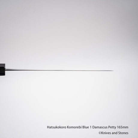 하츠코코로 코모레비 청1강 다마스커스 페티 165mm