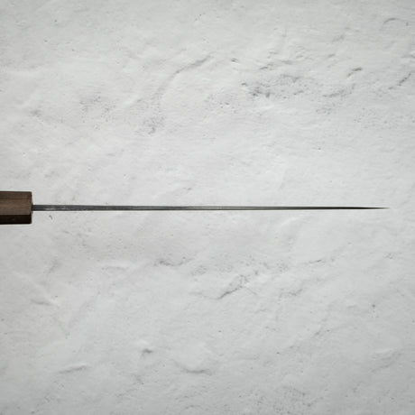 하츠코코로 쿠모카케 청2강 쿠로우치 다마스커스 규토(셰프나이프) 240mm 블랙 차카테 핸들