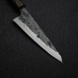 하츠코코로 쿠로가네 청2강 쿠로우치 양날 호네스키 150mm 블랙 차카테 핸들