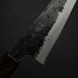 하츠코코로 쿠로가네 청2강 쿠로우치 양날 호네스키 150mm 블랙 차카테 핸들