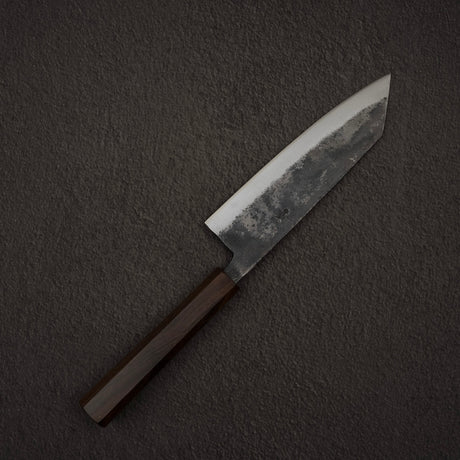 Hatsukokoro Kurogane Blue 2 Kurouchi Bunka 165mm Black Chacate