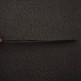Hatsukokoro Kurogane Blue 2 Kurouchi K-tip Gyuto 210mm Black Chacate