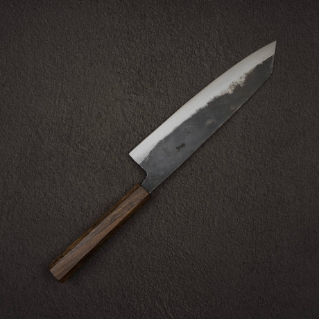 하츠코코로 쿠로가네 청2강 쿠로우치 K팁 규토(셰프나이프) 210mm 블랙 차카테