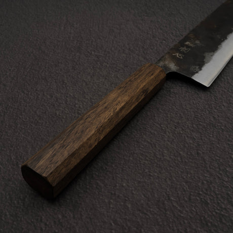 하츠코코로 쿠로가네 청2강 쿠로우치 K팁 규토(셰프나이프) 210mm 블랙 차카테