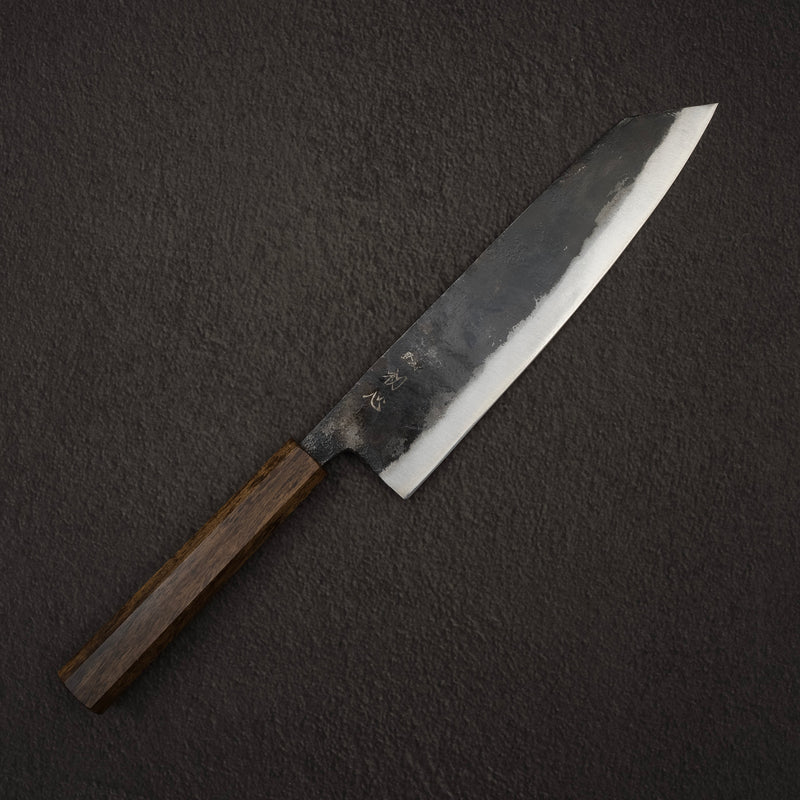 하츠코코로 쿠로가네 청2강 쿠로우치 K팁 규토(셰프나이프) 210mm 블랙 차카테