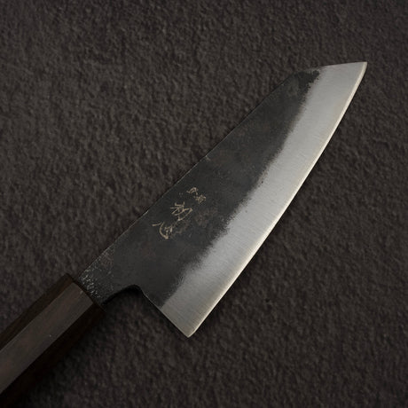하츠코코로 쿠로가네 청2강 쿠로우치 코분카 120mm 블랙 차카테