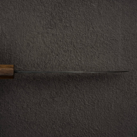 하츠코코로 쿠로가네 청2강 쿠로우치 산토쿠(다용도칼) 165mm 블랙 차카테