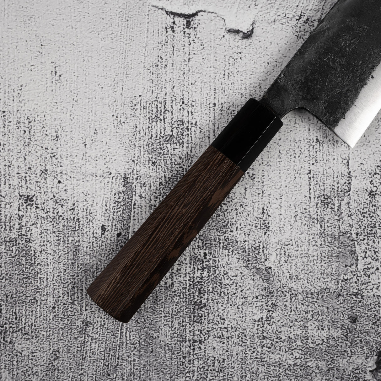 하츠코코로 쿠로카제 청2강 양날 쿠로우치 데바(생선손질칼) 180mm