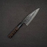 하츠코코로 쿠로카제 청2강 쿠로우치 양날 데바(생선손질칼) 150mm