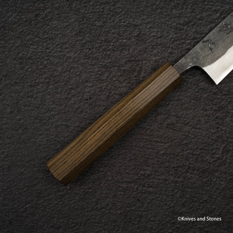 Hatsukokoro Kurokaze White 2 Kurouchi Petty 150mm Stainless Clad