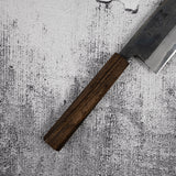 하츠코코로 x 모토큐이치 쿠로사기 AS 쿠로우치 규토(셰프나이프) 210mm 블랙 차카테 핸들
