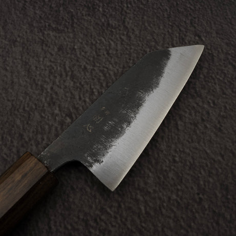 하츠코코로 쿠로가네 청2강 쿠로우치 코분카 80mm 블랙 차카테
