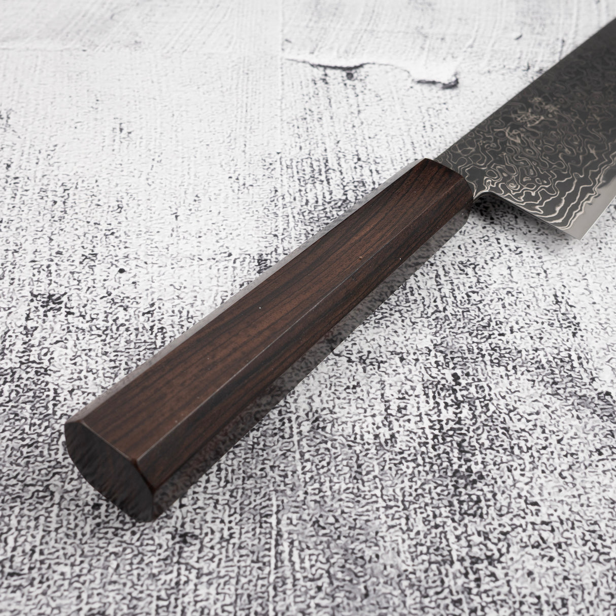 하츠코코로 류효 SG2 블랙 다마스커스 분카 180mm